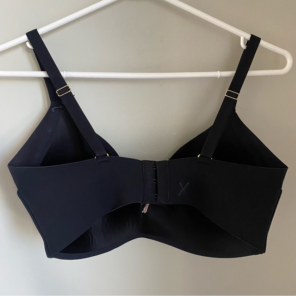 Knix WingWoman Contour Wireless Bra Black Size 6 32DD 32E 32DDD 34DD - Picture 5 of 12